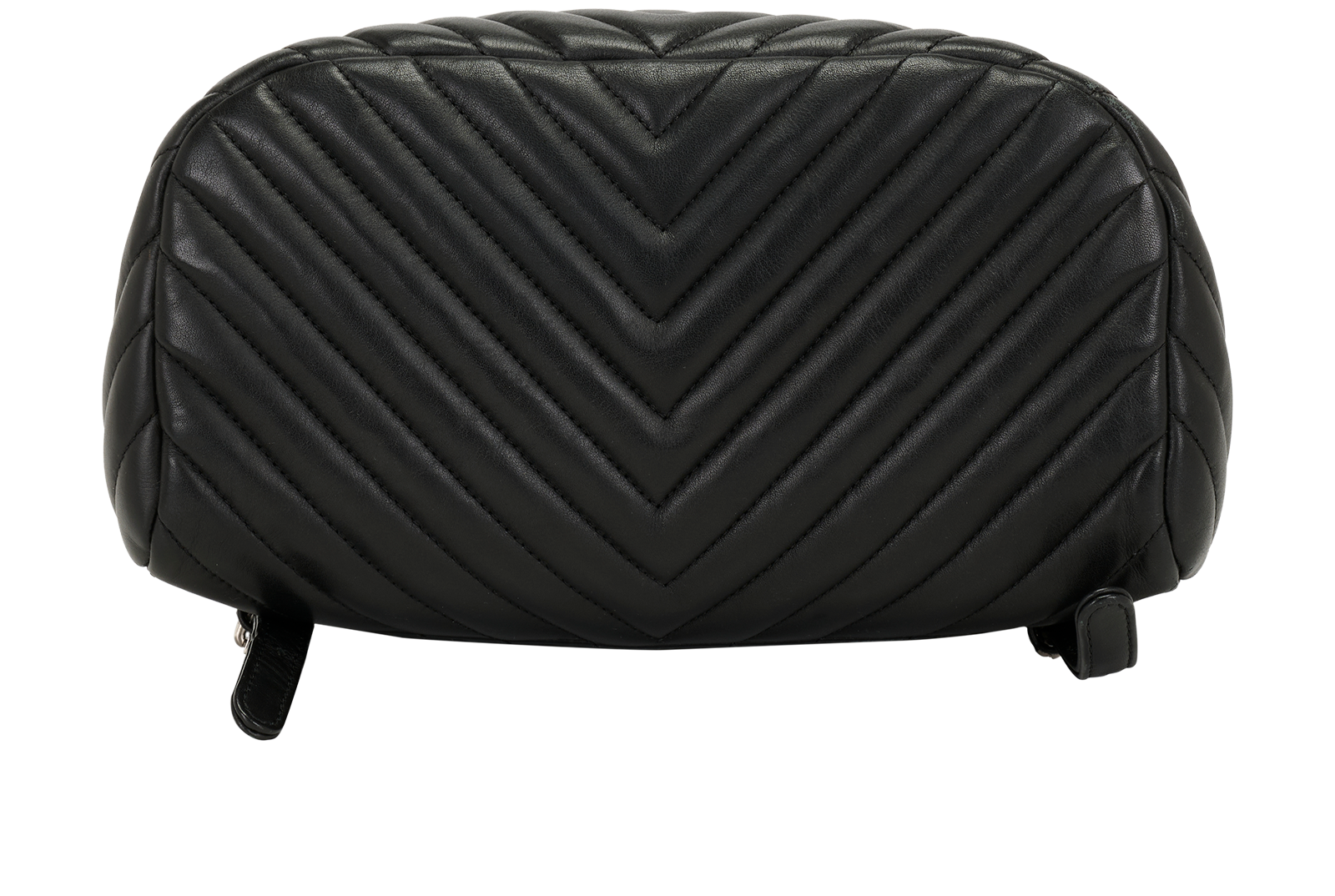 Urban Spirit Chevron Backpack, &pound;2,500, Handbags, Black, Lambskin Leather, Top view